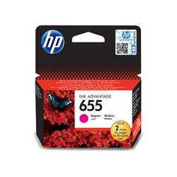 HP 655 MAGENTA HP CZ111AE tusz do HP Deskjet Ink Advantage 3525, 4615, 4625, 5525, 6525 e-All-in-One